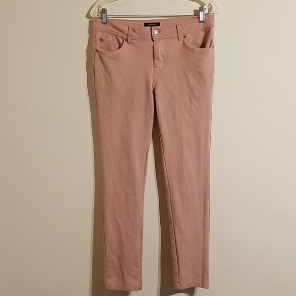 Ambiance women's maroon stretch leggings large - Picture 5 of 17